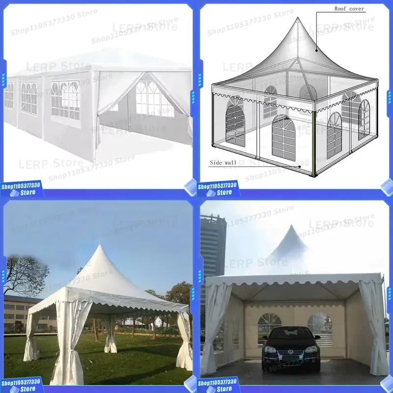 Durable Portable Outdoor Wedding Party & Garden Use Tent with Removable Sidewalls Oxford Fabric Lightweight & Easily