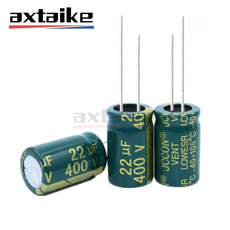 

10/50PCS 22UF 25V 50V 250V 400V 450V 5*11/10*17/13*20MM High Frequency Low ESR Aluminum Electrolytic Capacitor DIP