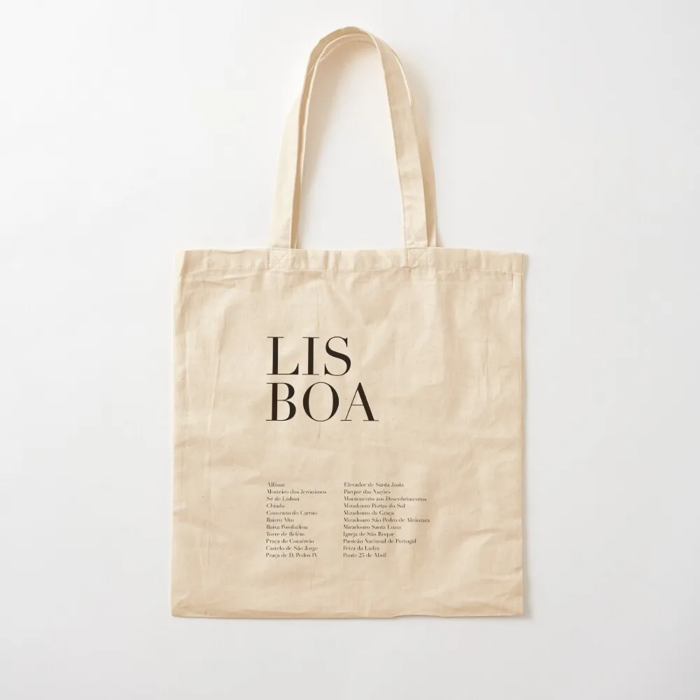 

Lisboa Tote Bag hand bags hand bag Canvas Tote Bag