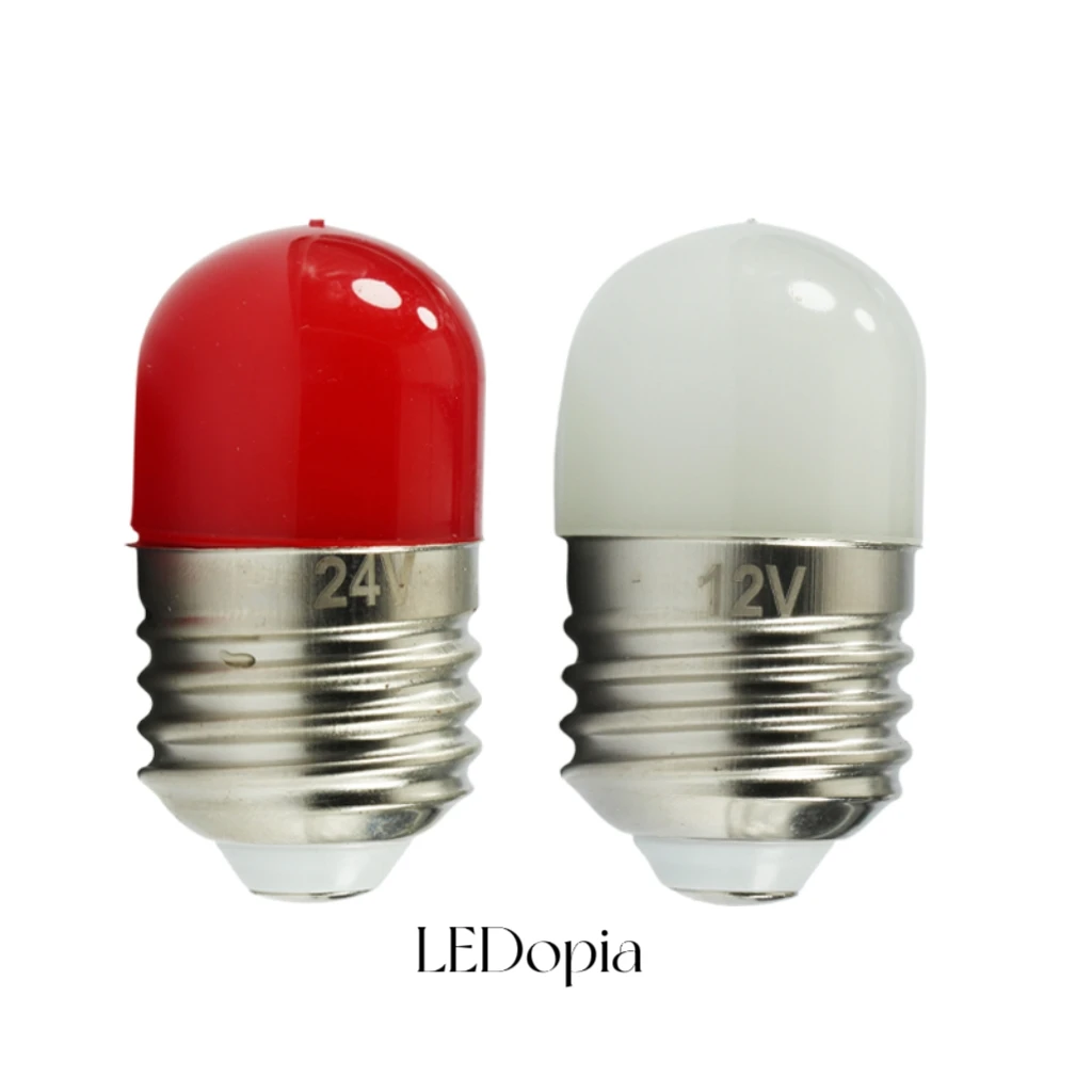 E27 الملونة Led لمبة 12 فولت إلى 80 فولت 2 واط شمعة لمبة الجهد المنخفض عيد الميلاد Led مصباح الثريا الأضواء للديكور المنزل #4