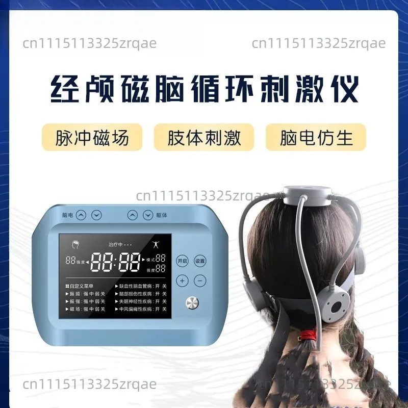 Transcranial magnetic stimulation therapy instrument/rTMS micro current sleep instrument