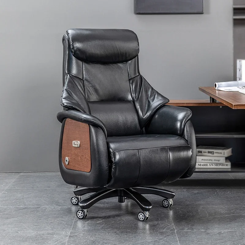 Luxurious Recliner Office Chairs Massage Commerce Meeting Computer Office Chairs Ergonomic Comfortable Furniture Bürostuhl LLOC