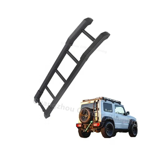 car rear ladder for jimny 2019 - 2022 aluminum  step  4x4  kit high quality