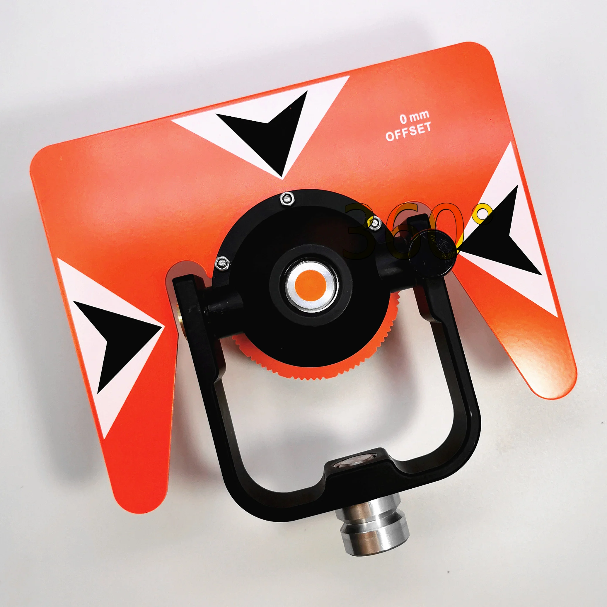 Red single prism Compatible with Total Station prisms Surveying AK18 with soft bag