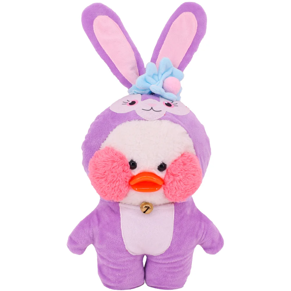 Kawaii Purple Duck Clothes Accessories lalafanfan Clothes Hat Skirt for 30 Cm Duck Animal Plush Stuffed Toy Children's Gifts