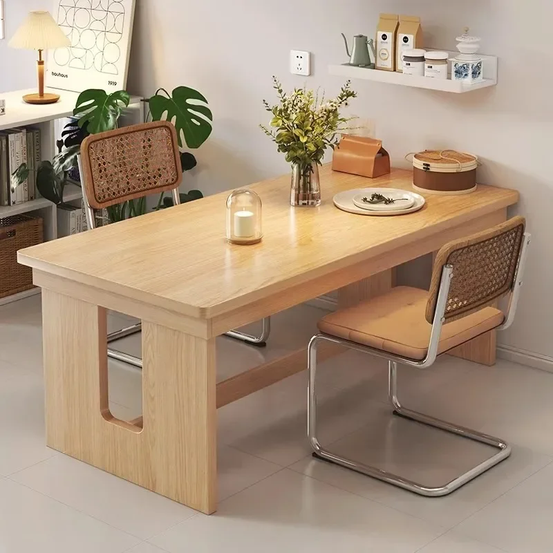 

Simple dining table household small apartment rental must be simple eating table living room 4-6 people large