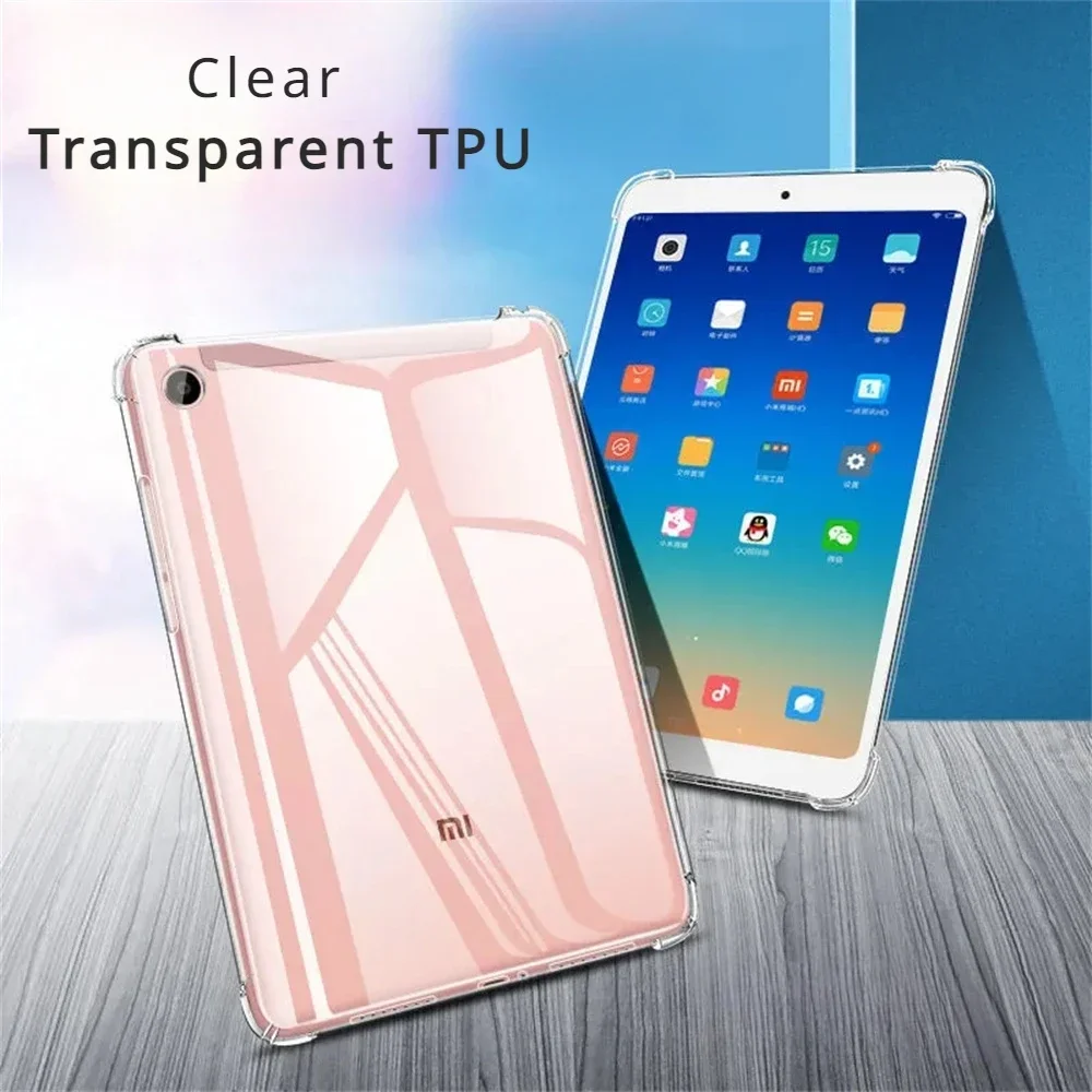 For xiaomi mi pad 4 Tablet Case Ultra Thin TPU Back 8.0 inch Flip Cases For Xiaomi Mi Pad 4 MiPad 4 8\