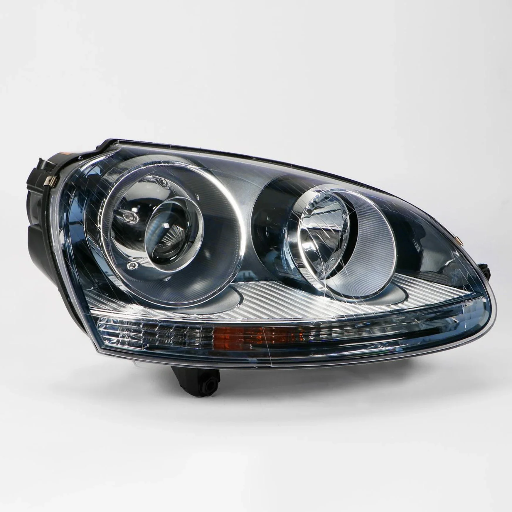 HID Smoked Headlight Head Light Lamp for VW Golf  MK5 GTI 2005 2006 2007 2008 2009