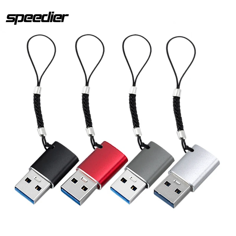 

USB 3.1 A to USB 3.1 Type C Male to Female Adapter Type A Charger Cable Power Adapter for iPhone 11 12 13 Pro Max Airpods iPad