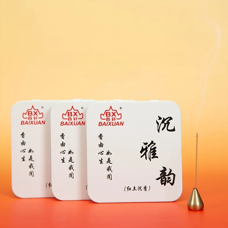 التربة الحمراء الطبيعية العود البخور العصي تهدئة العقل تغذي الروح يجلس في التأمل حضور الفصول جوس عصا