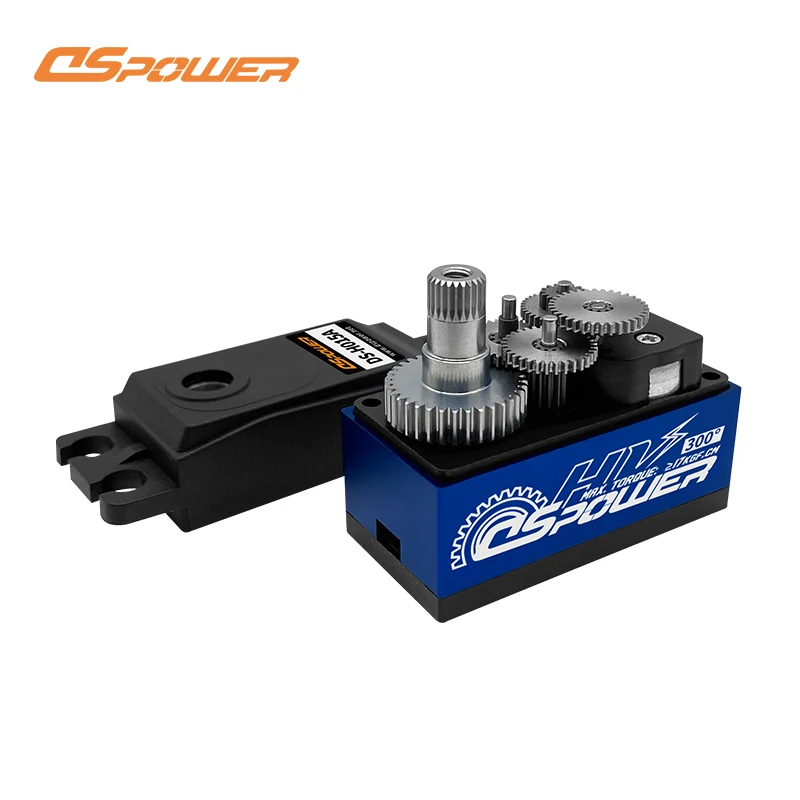 Dspower 15Kg 300 ° Snelle Reactie Metal Gear Standaard Digitale Low Profile Servo Voor 1:10 Rc Auto Vliegtuig Robot arm Huina Auto