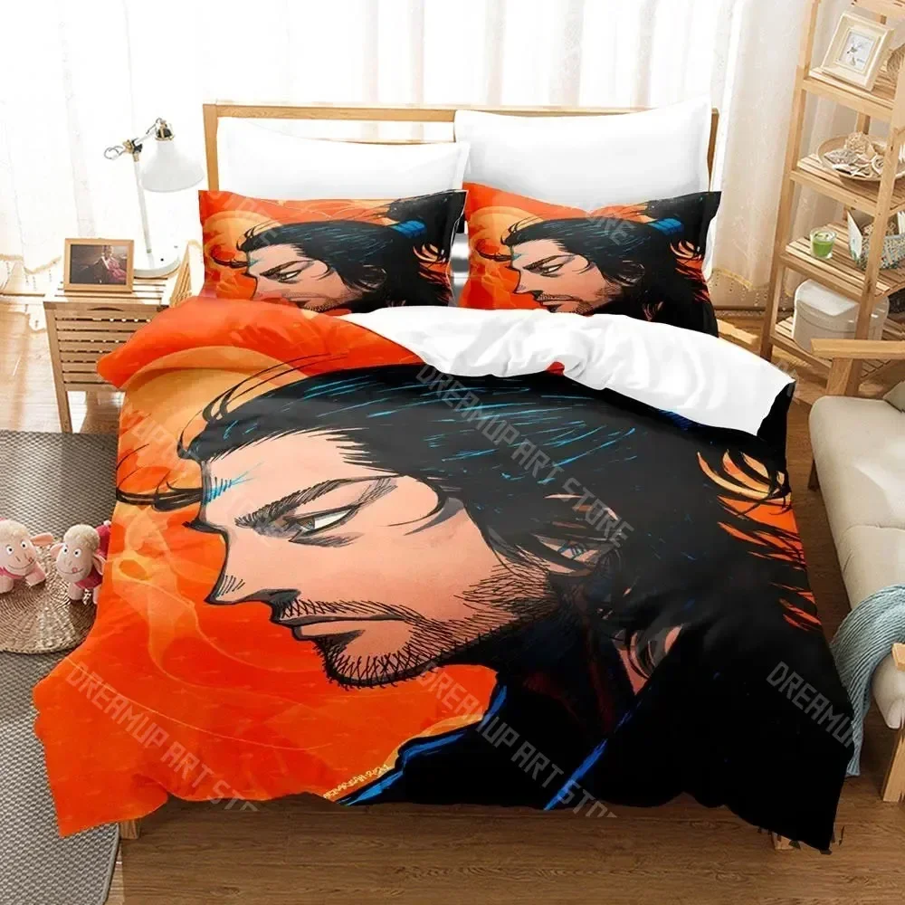 

Vagabond Bedding Set Single Twin Full Queen King Size Bed Set Aldult Kid Bedroom Duvetcover Sets 3D 2022 Anime bed sheet set
