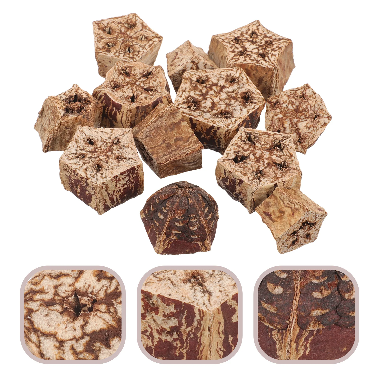 

12pcs Parrot Chew Dried Fruit Bird Biting For Small Birds Parakeet Cockatiel Cage Foraging Playtime Treats