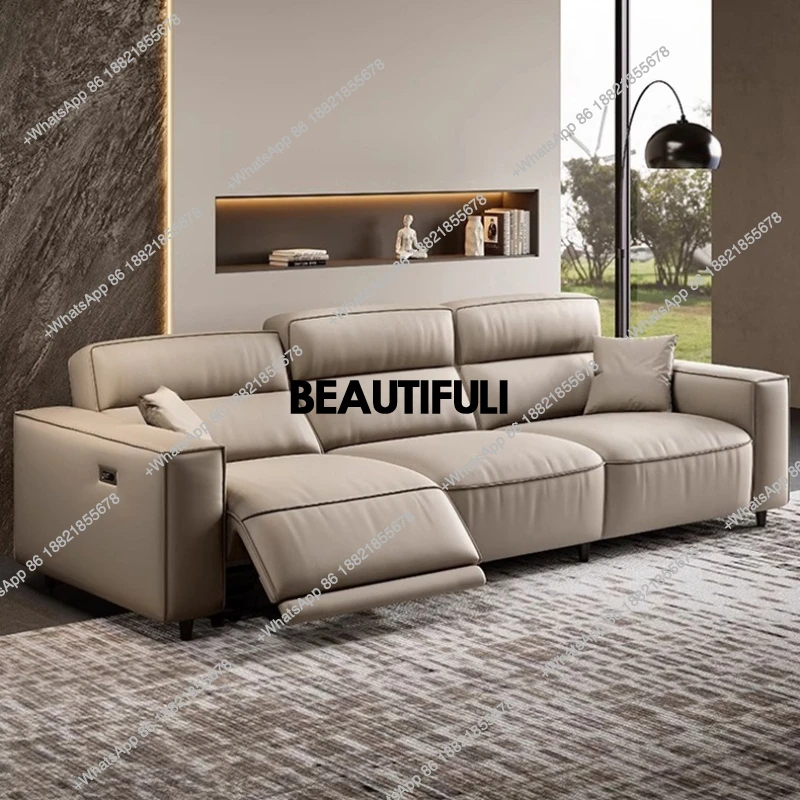 

Luxury Living Room Electric Sofa Strong Headrest Luxury Apartments Recliner Chair Lazy Loveseat Woonkamerbanken Furniture