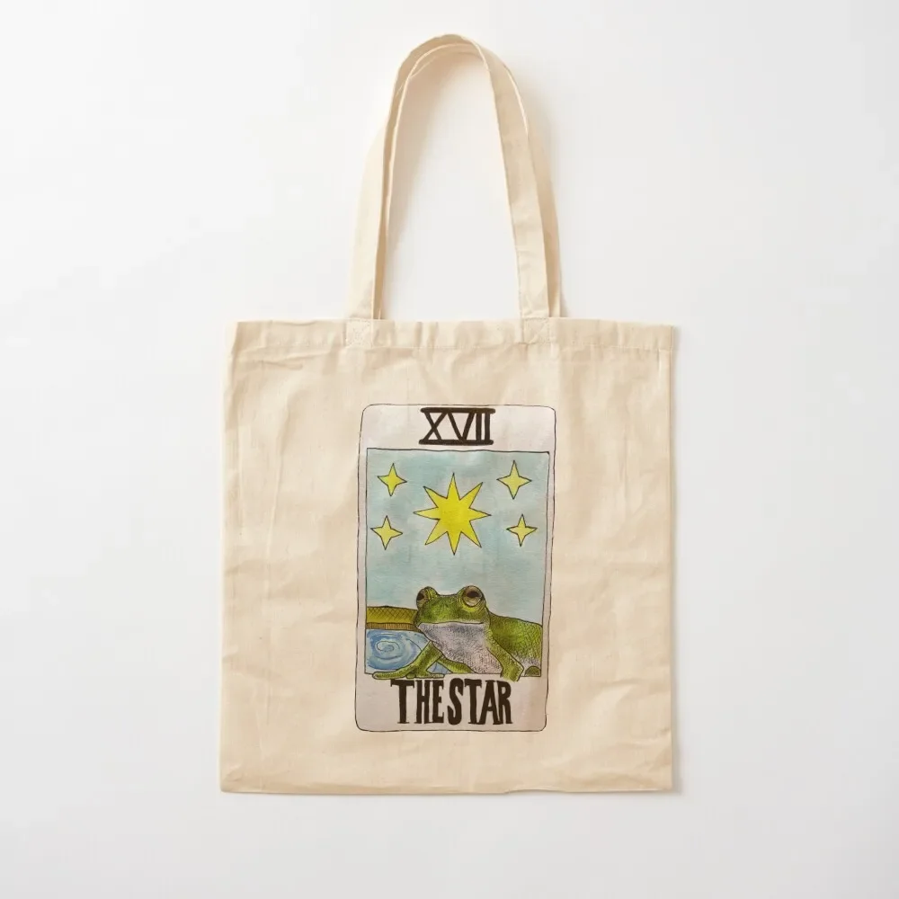 

The Star Frog Tarot Tote Bag Eco bag Shopper bag Women's handbag