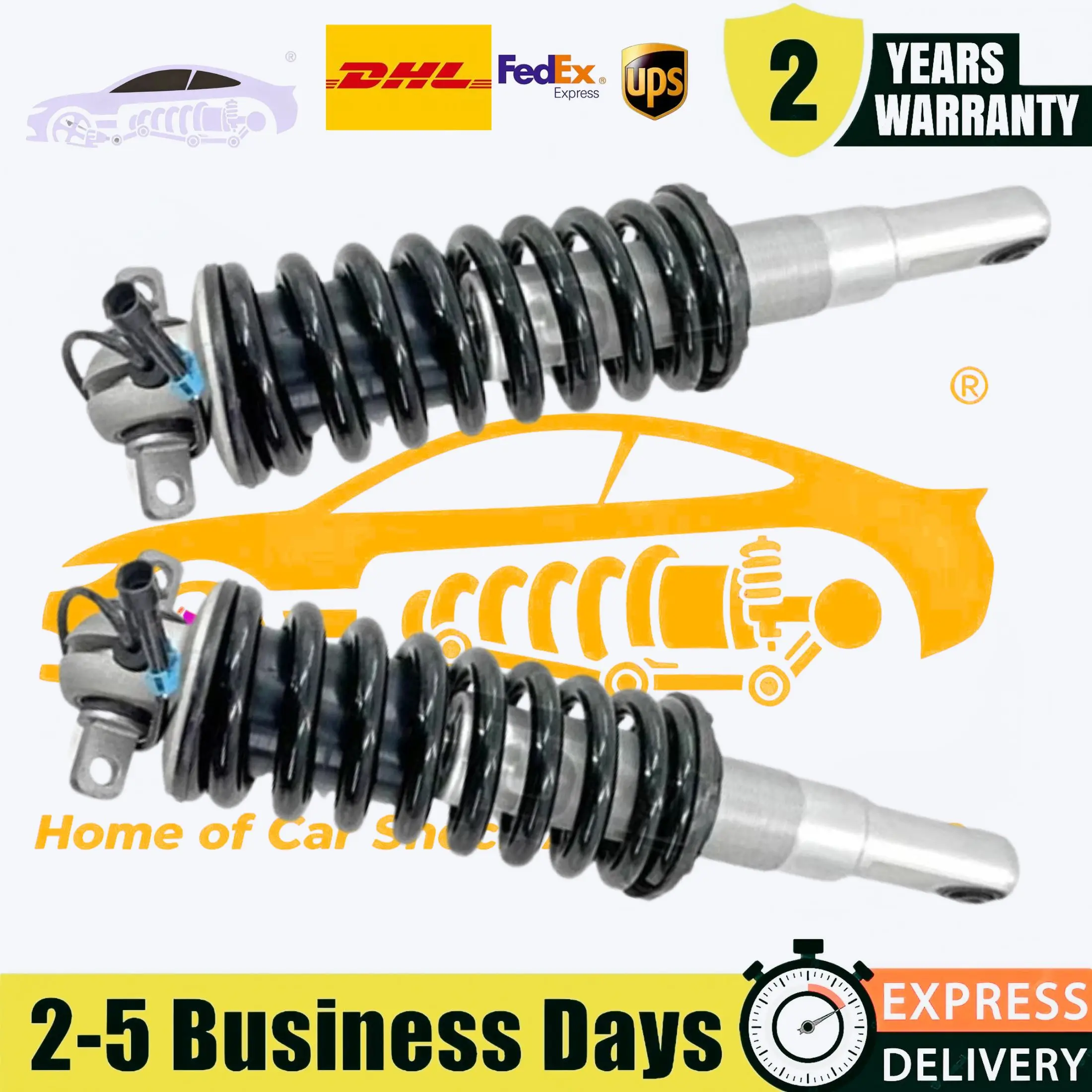 2 Pieces Rear Right and Left Shock Struts with Magnetic Fit Ferrari 360 Modena Spider 2000-2005 174724