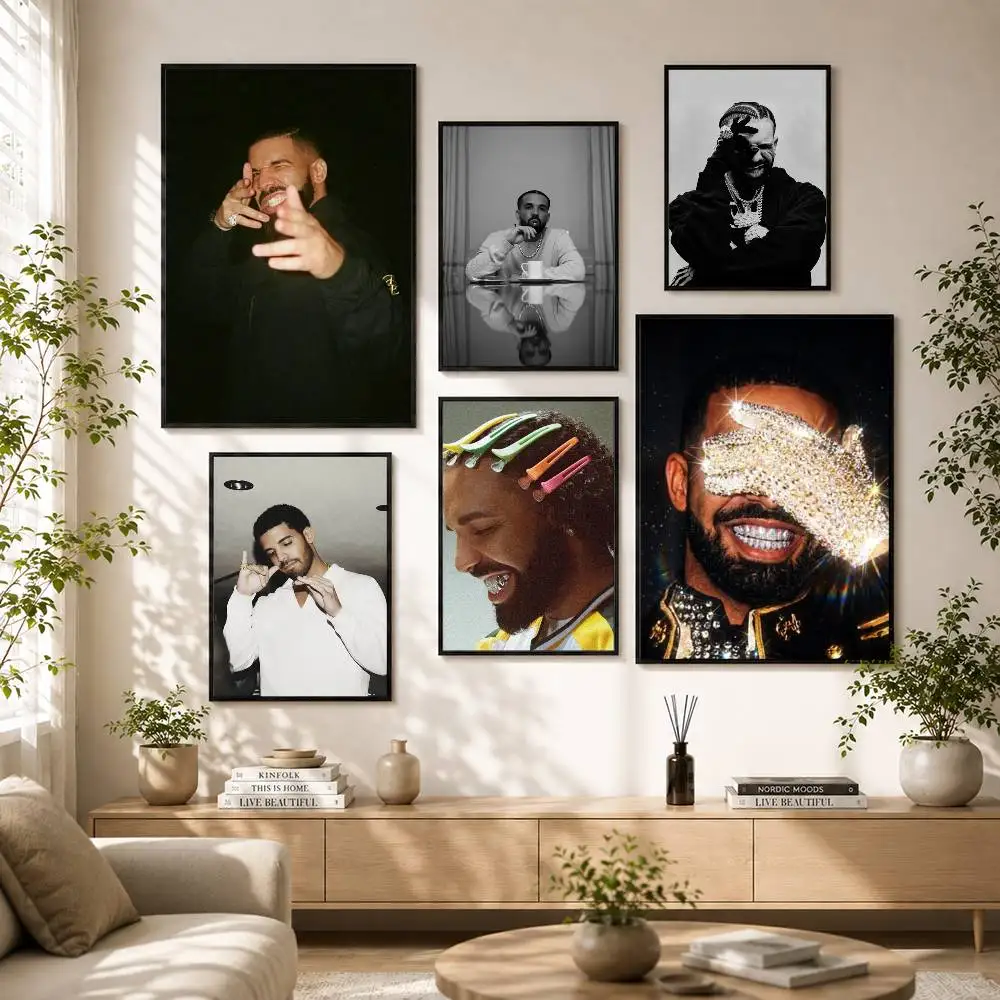 

Rapper D-Drake Poster Versatile HD Waterproof Wall Art Self-Adhesive Decor for Any Space Ideal Gift