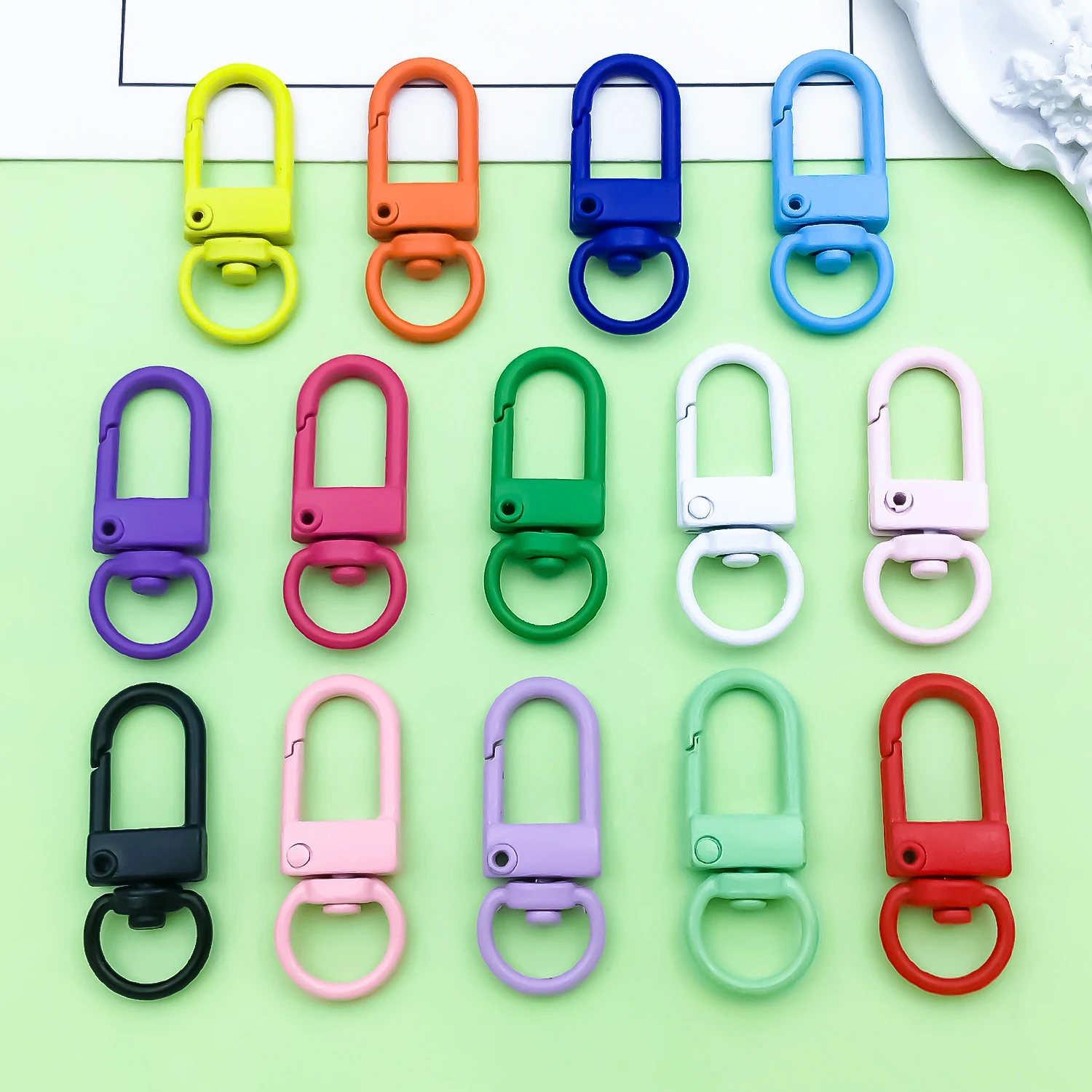 Jewelry Making Kit For Beginners - 20pcs 12x32mm Alloy Oval Door Lock