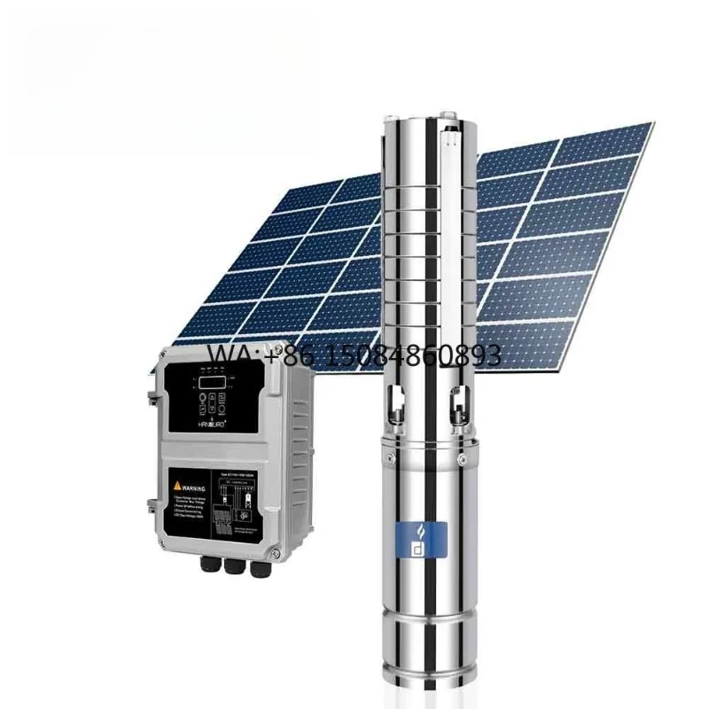 

DC Solar Deep Well Submersible Water Pump Long Service Life Agricultural Irrigation Pum