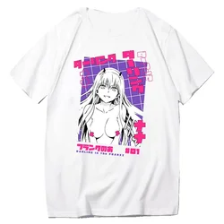 Anime Tshirt Kaguya Otsutsuki Ahegao Echi Euphoria Clothes Men Manga Zero Two Tee Camisa Masculina Oversized Tshirt New Arrival