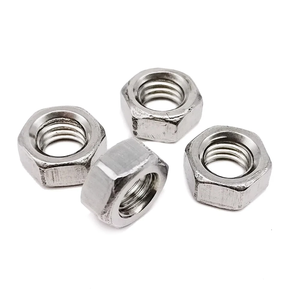 400pcs/box M2 M3 Allen Hexagon Hex Socket Ultra Thin Flat Wafer Head Screw Bolt Nut Assortment Kit Set 304 A2-70 Stainless Steel image 4