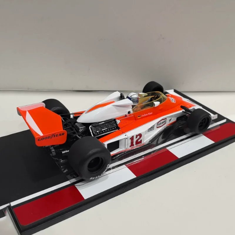 MCG 1/18 Scale M23 #12 1976 Car Model Alloy Static Collection Decorated Holiday Toy