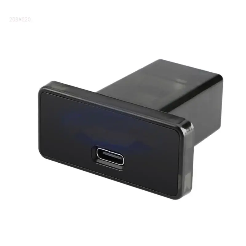 Highly Speed PD30W Car Fast Charging Block Vehicle Power Adapter for Mobile Devices Overvoltage Safety Feature