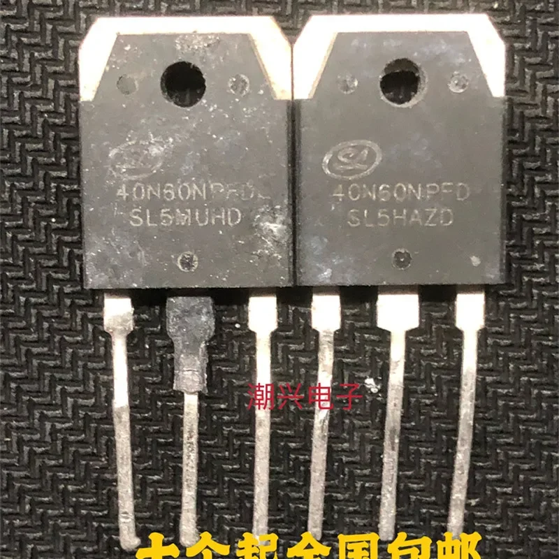 Original 10pcs/lot 40N60NPFD 40N60FD2 SGT40N60NPFD IGBT 40A600V TO-3P