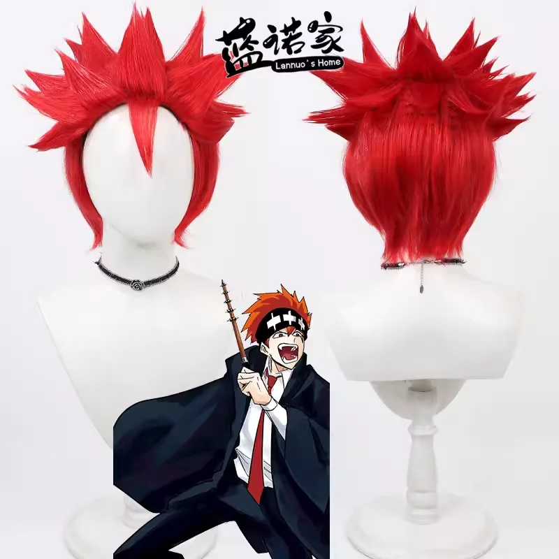 

New Mashle: Magic and Muscles Dot Barrett Cosplay Wig Heat Resistant Synthetic Hair Halloween Role Play Party + Wig Cap