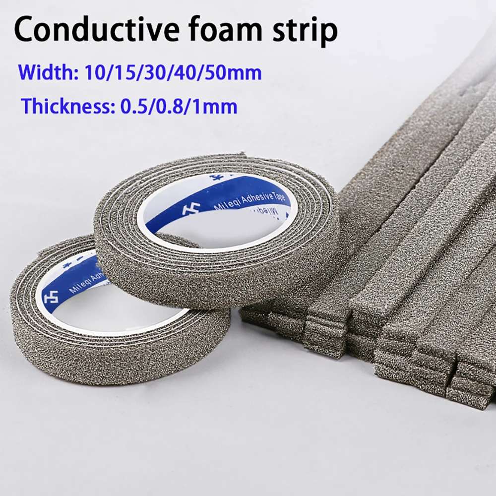3Meter Conductive Foam Strip Protective Sponge Game Console Computer Graphics Card Heat Dissipation Self-Adhesive Gasket Protect