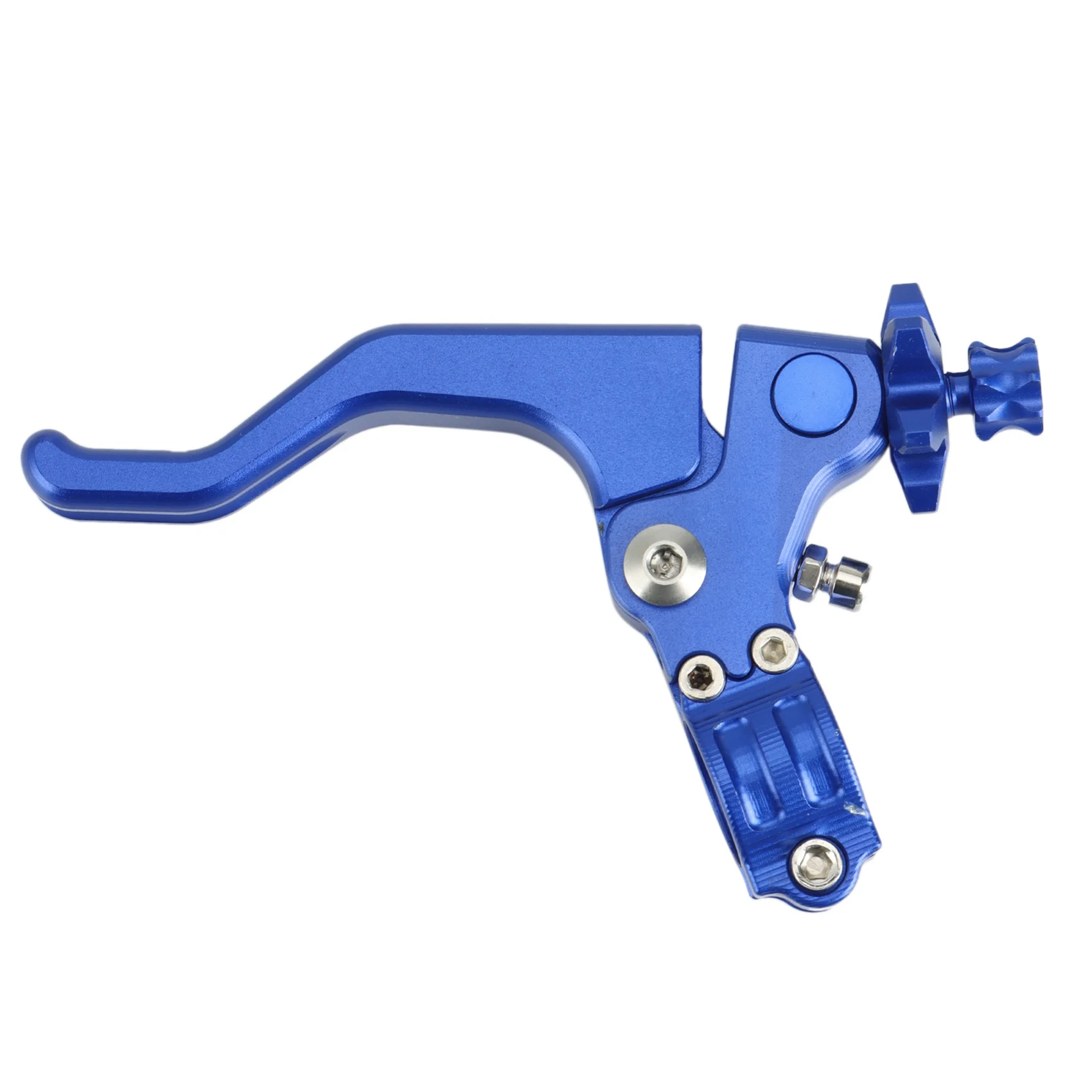 Short Stunt Clutch Lever for Yamaha YZ125 YZ250 YZ450F WR 250F 450F 250R 250X MT09 FZ 09 07 R1 R6 R25 R3 FZ(Blue)