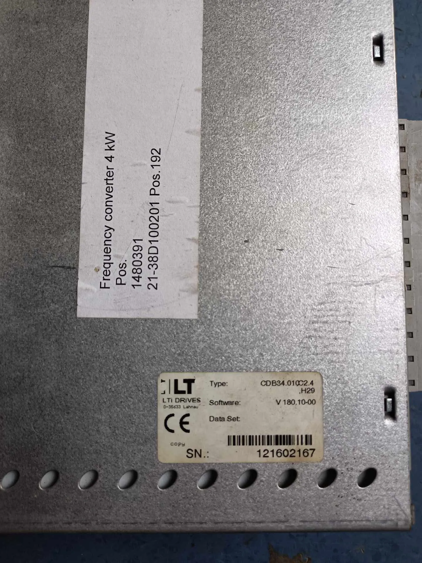 CDB34.010.C2.4.H29 Сервопривод для LUST CDB34.010.C2.4.H29