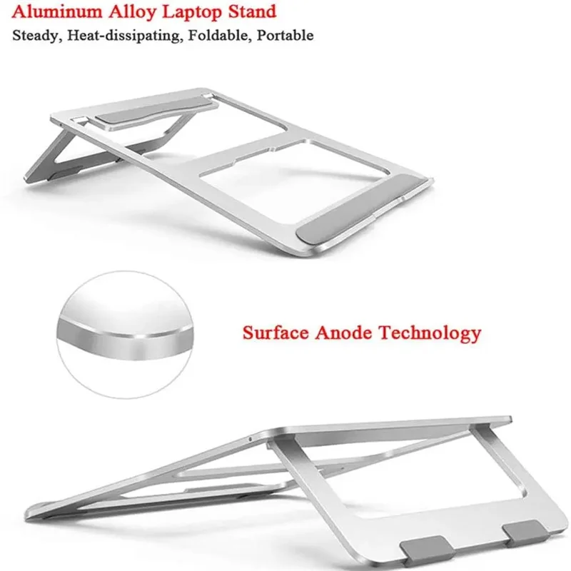 Tablet Holder for Macbook Aluminum Alloy Laptop Stand Holder Accessories Raise Computer Desktop Heat Dissipation Anti Skid Stand