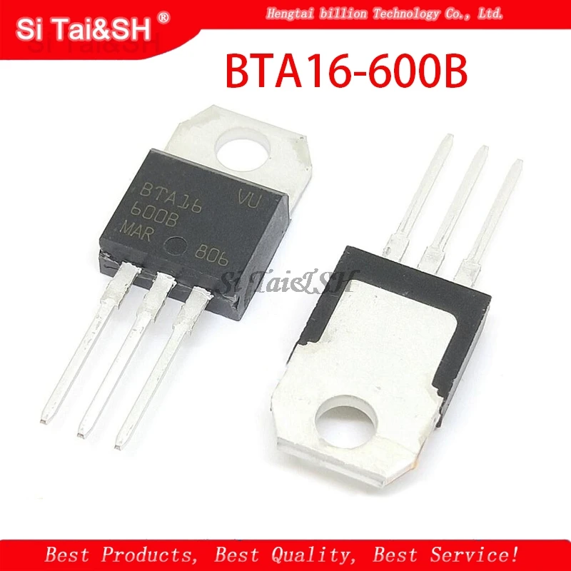 10 個 BTA16-600B BTA16-600 16-600B BTA16 600V 16A トライアックス新オリジナルデータシステム