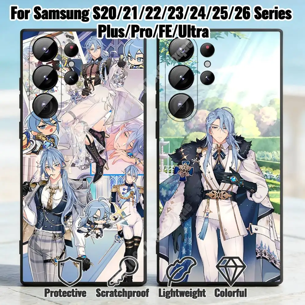 Game N-NU Carnival-S Edmond Phone Case for Samsung Galaxy S30 26 25 Ultra Plus S24 23 22 FE Lite S21 20 TPU Cover