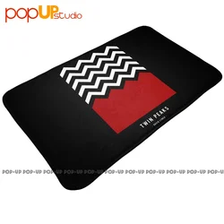 Twin Peaks David Lynch Camiseta Mat tappeto tappeto Decor popolare delicato Home Decor Resist Dirt Mats