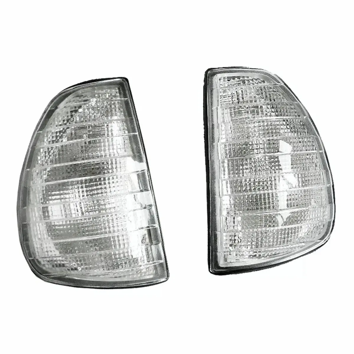 NCSMT 1Pair Side Corner Light Marker Light for Mercedes Benz W123 1976-1984 Turn Signal Corner Light Indicator Lamp