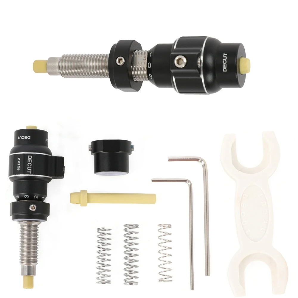 

Archery Plunger Rest for Recurve Bow Stainless Steel Copper Core Aluminum 5/16-24 Thread Professional Hunting Target Practice