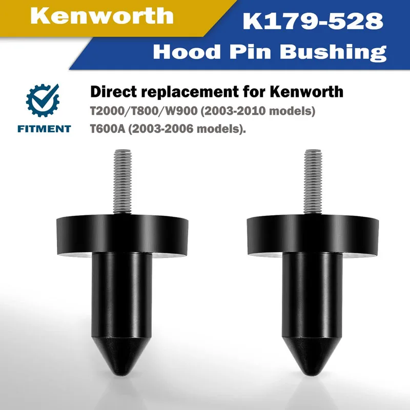 YMT #924-5410 #32.4001R #K179-528 Polyurethane Hood Pin Support Bushings Fit for Kenworth T2000 T800 T600A W900