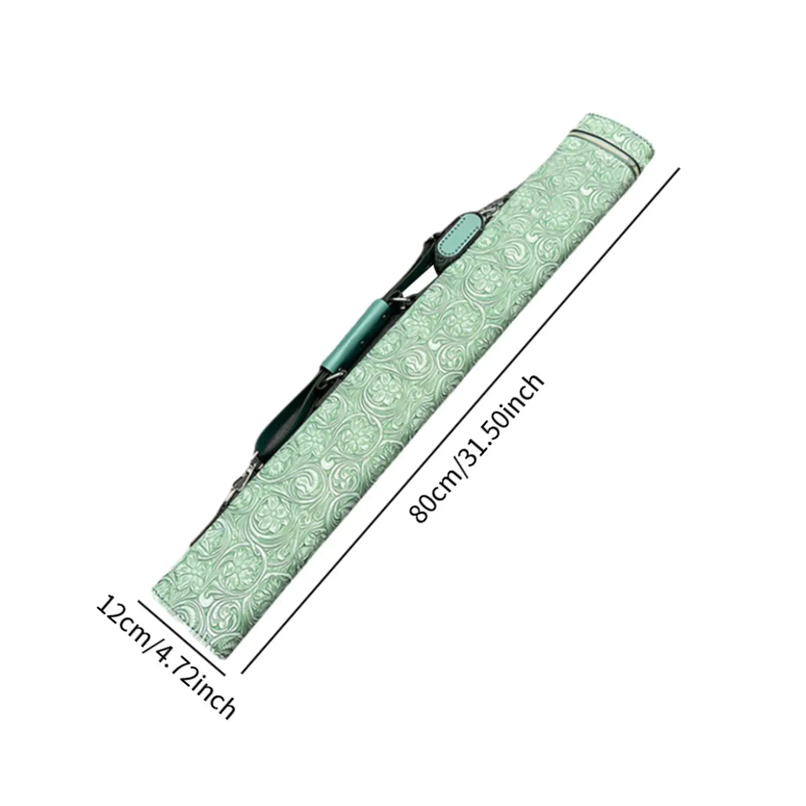 Billiard Stick Carrying Case Pool Stick Case 4 Holes Anti Scratch Compact Professional Pool Cue Bag Storage Carrying Bag