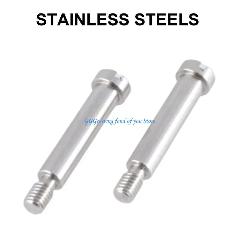 H9EB 2PCS 4MM مسامير الفولاذ المقاوم للصدأ مقاوم المقاوم للصدأ خرطوشة تصاعد مسامير مغزل البراغي