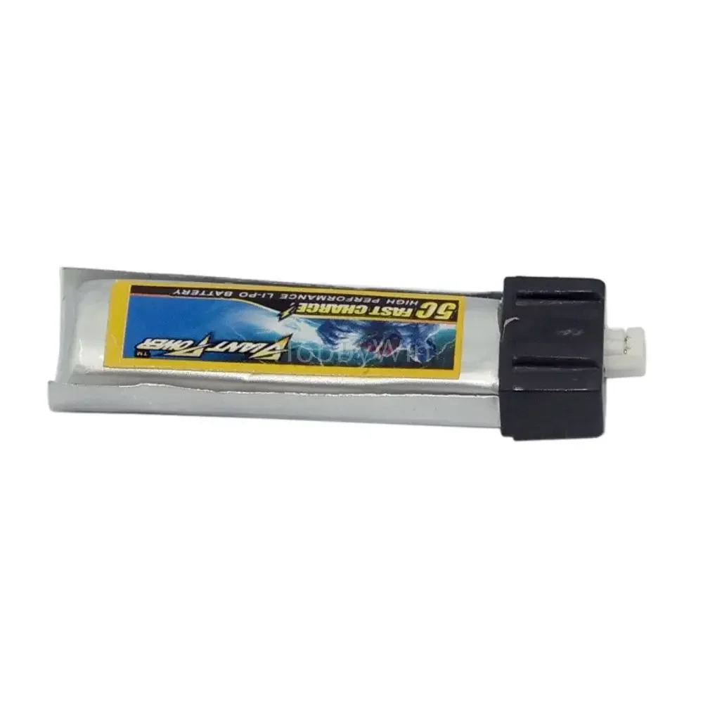 3.7V 1S 180mAh 50C LiPO Battery PH1.25 Mini Plug fit for E-Flite Blade Nano CPX RC Helicopter