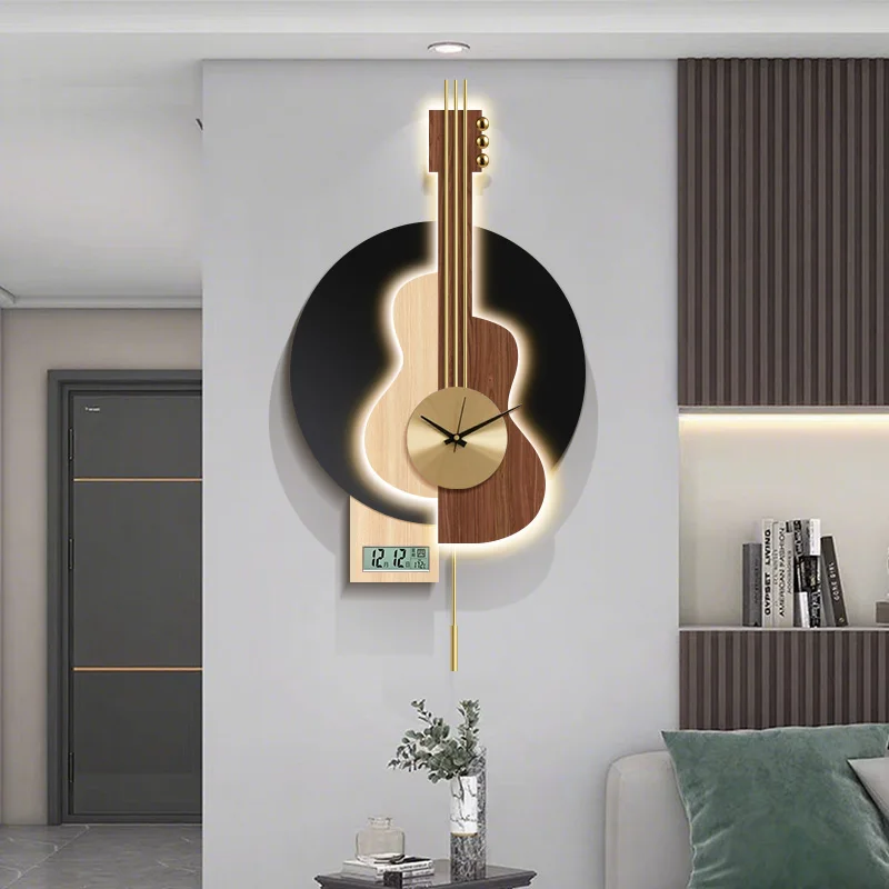 Upgrade Elegant Wall Clock Fashion Luxury Unique Cute Design Digital Wall Clock Living Room Modern Orologio Da Parete Home Decor