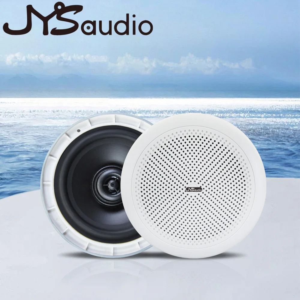 

Waterproof Ceiling Speaker IP44 6.5INCH 25Watts 8Ohm Outdoor Speakers Recessed Music Speaker Audio System For Bathroom and Sauna