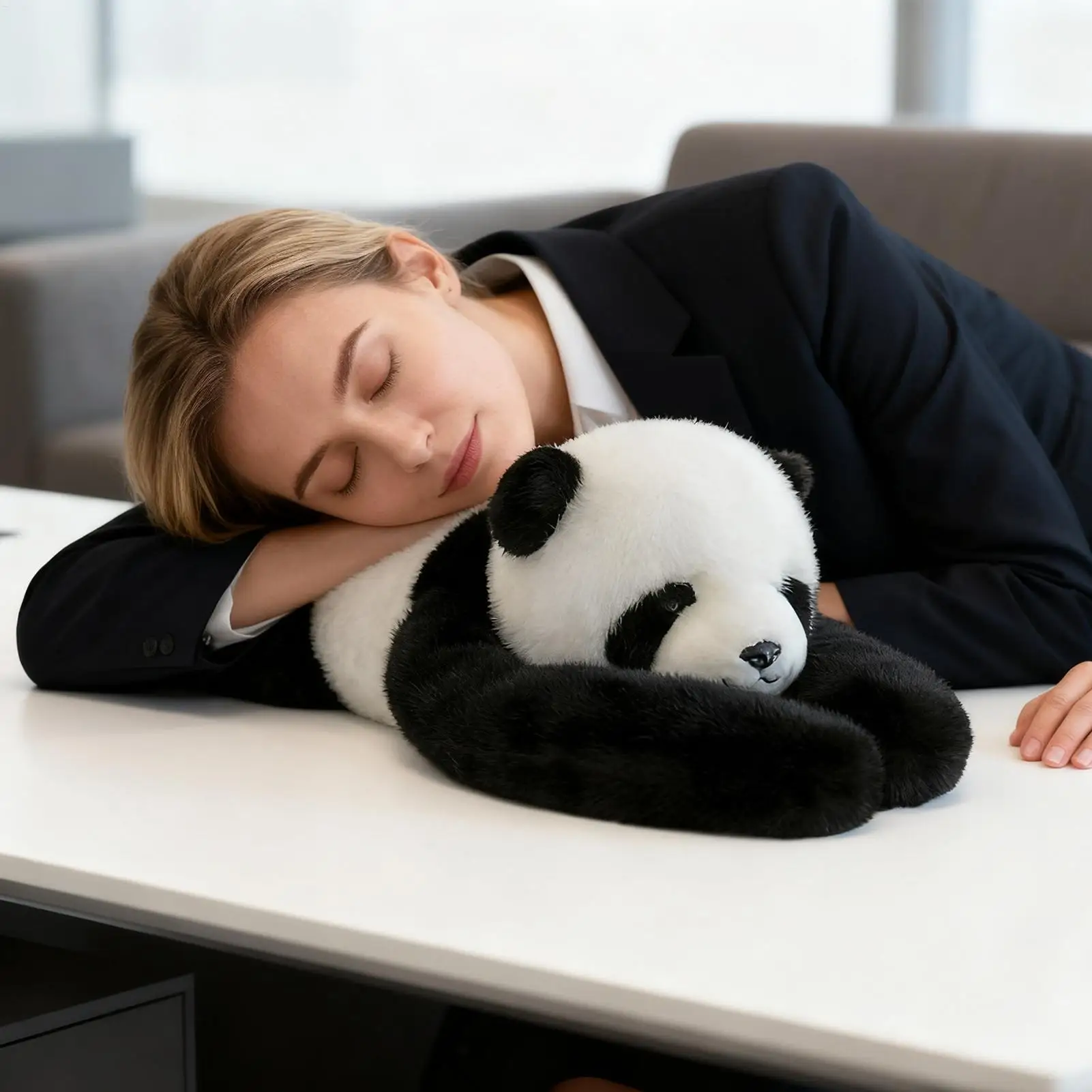 Knuffels Zacht knuffelig kussens Panda Pluche zacht speelgoed voor kinderen Volwassen Jongens Meisjes Woonkamer Kinderkamer Bank Bureau Thuis