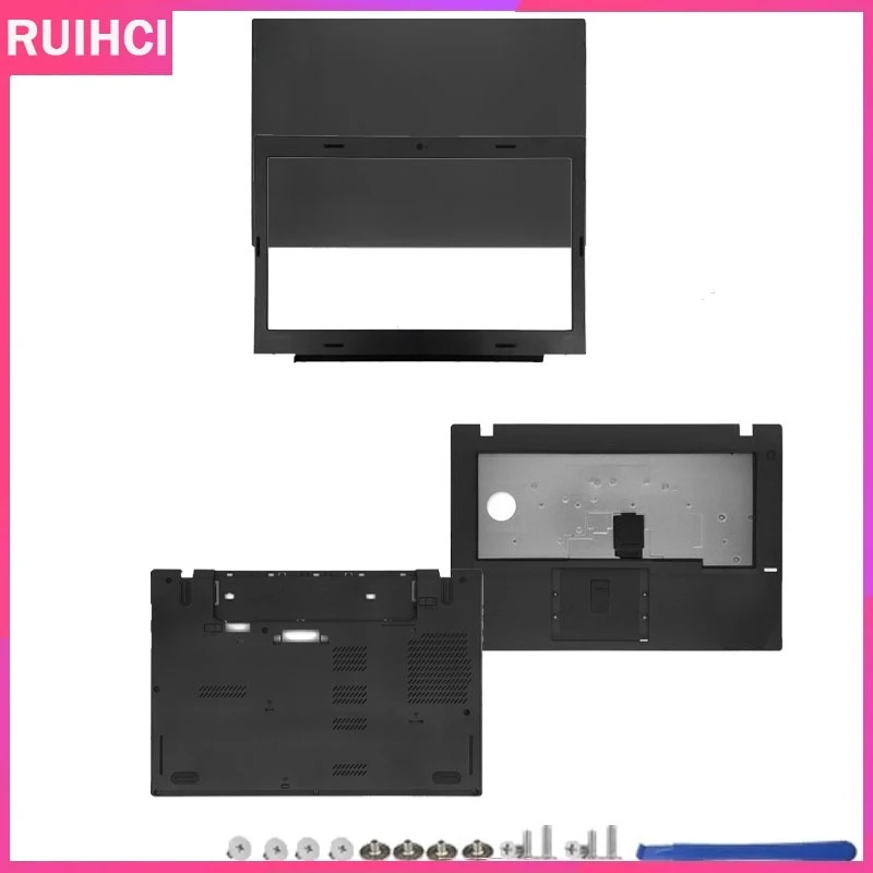 

New For ThinkPad L450 L460 L470 Laptop LCD Screen Back Cover Front Frame Palmrest Upper 00HT719 Bottom Cover 0 AP12Y000500