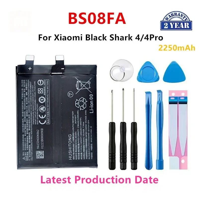 Orginal  BS01FA  BS08FA BS06FA BS05FA BS10FA Battery For Xiaomi Black Shark 5 5RS 5Pro Shark 4 4Pro 3 3S 3Pro Shark 1