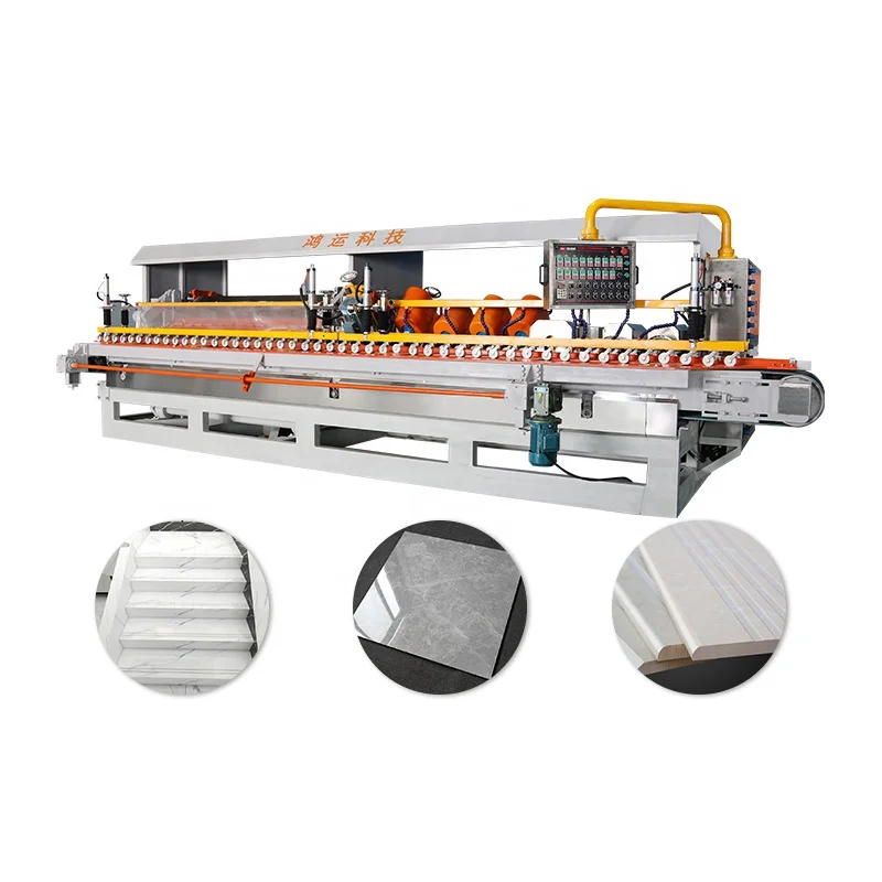 for Hongyi 14 head ceram arc edge machine tile edge and polishing machine Bullnose Machine