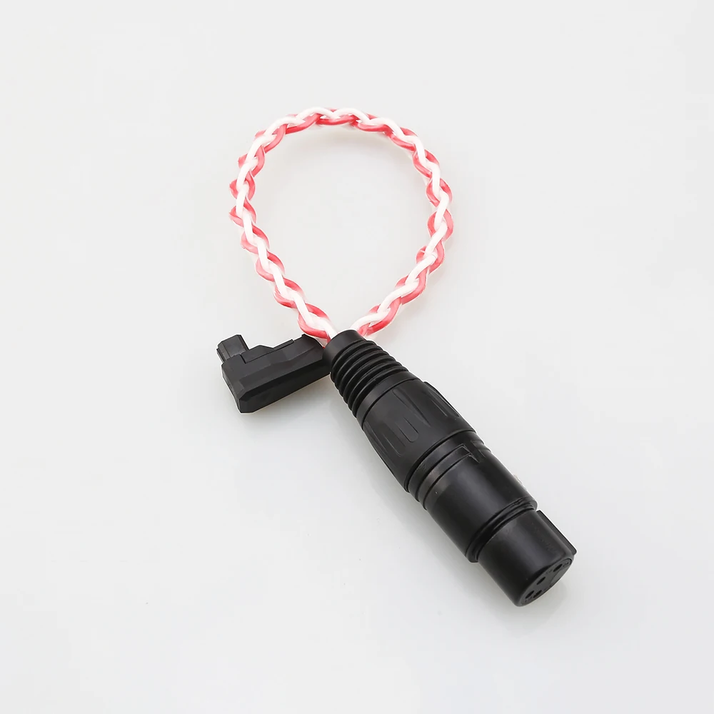 محول صوت سماعة رأس 71b ، mkduet AMP ، ميني إلى 3 للإناث ، 4-pin XLR للإناث