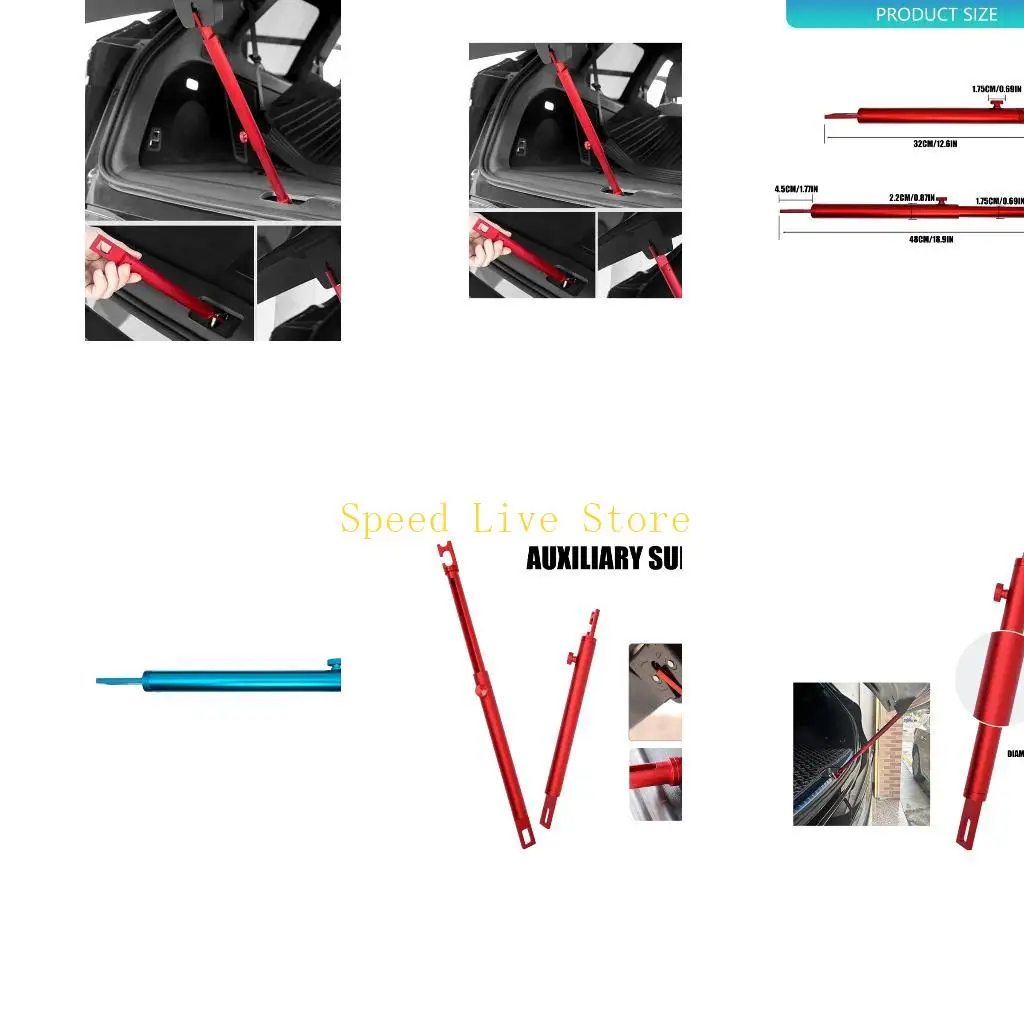 

547C Multifunctional Car Dents Fixer Retractable Support Rod Suitable for Multiple Vehicle Models and Dents Types